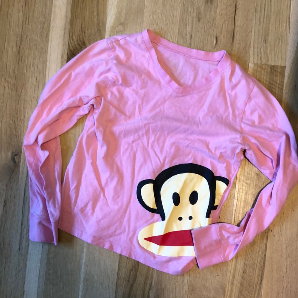 Paul Frank Y2K Pink Long Sleeve Shirt